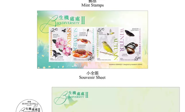 Hongkong Post to issue "Biodiversity II" special stamps Source: HKSAR Government Press Releases