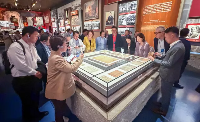 LegCo National Affairs Study Visit tours Museum of the Communist Party of China Source: HKSAR Government Press Releases