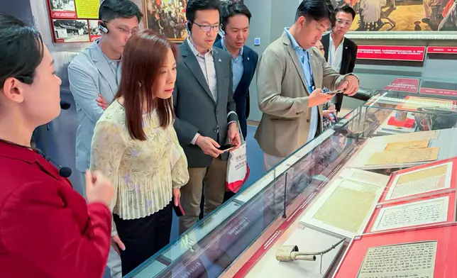 LegCo National Affairs Study Visit tours Museum of the Communist Party of China Source: HKSAR Government Press Releases