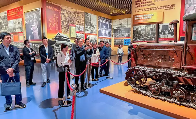 LegCo National Affairs Study Visit tours Museum of the Communist Party of China Source: HKSAR Government Press Releases