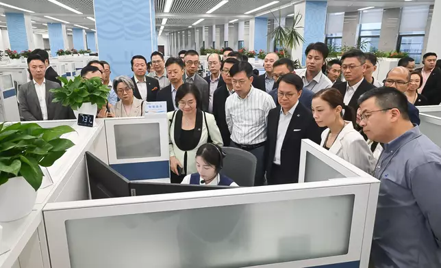 LegCo National Affairs Study Visit tours Beijing 12345 Citizen Hotline Service Center Source: HKSAR Government Press Releases