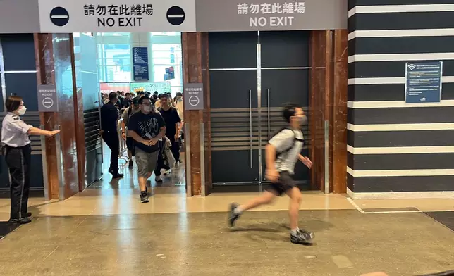 The atmosphere of the book fair was electric as the first batch of visitors rushed into the venue. Photo by Bastille Post