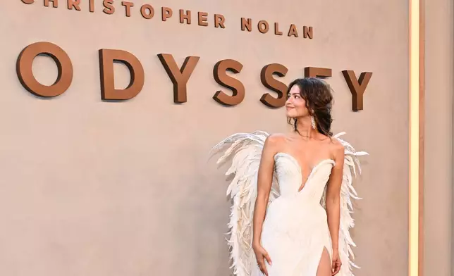 Zendaya attends the premiere of "The Odyssey" at AMC Lincoln Square on Tuesday, July 14, 2026, in New York. (Photo by Evan Agostini/Invision/AP)
