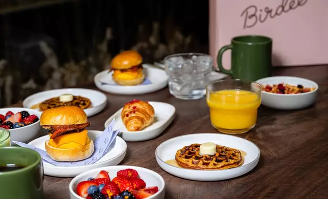 Birdee breakfast assortment for JetBlue Mint. Photo courtesy of JetBlue.