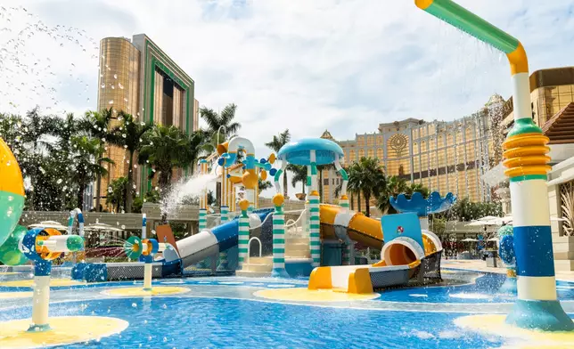 Wavey the surfer spreads its wings to welcome young adventurers into Wavey's Splash Command, where The Water Castle takes centre stage with exhilarating slides, playful water features, and endless splashing fun for unforgettable family moments.