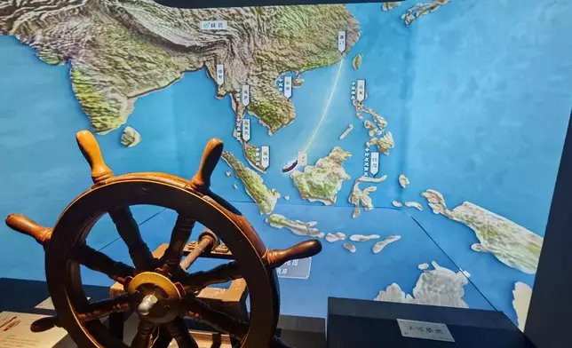 The display item at the exhibition hall, Photo by Bastille Post