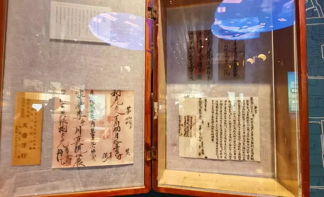 The Qiaopi collection at the exhibition hall, Photo by Bastille Post