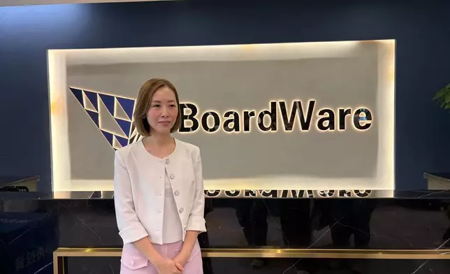 Xu Yuechan, Executive Director and co-founder of Barco Technology Limited, a subsidiary of BoardWare Intelligence Technology, Photo by Bastille Post