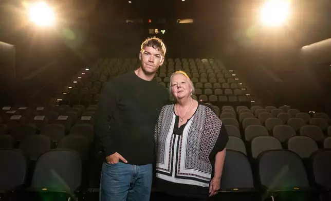 HOLD FOR STORY - Will Poulter, left, and Annette Deao pose for a portrait to promote "Union County" on Friday, Aug. 7, 2026, in Cleveland. (Photo by Amy Harris/Invision/AP)