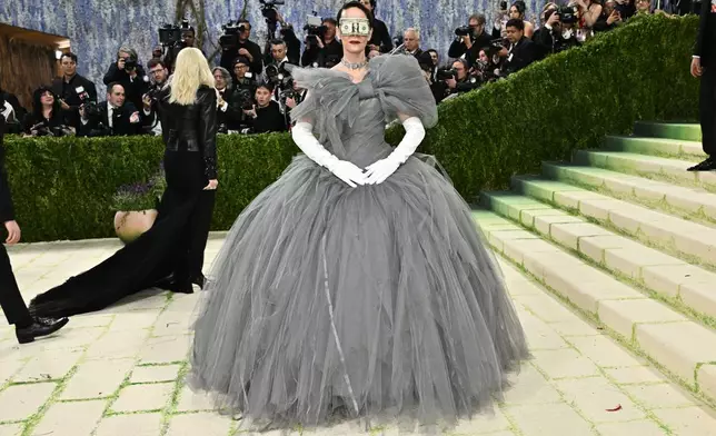 FILE - Sarah Paulson arrives at The Metropolitan Museum of Art's Costume Institute benefit gala on May 4, 2026, in New York. (Photo by Evan Agostini/Invision/AP, File)