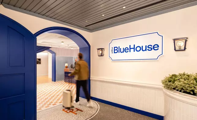 BlueHouse Boston entryway. Photo courtesy of JetBlue.