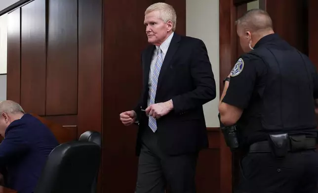 Alex Murdaugh, dressed in street clothing, enters the courtroom for a hearing Friday, Aug. 14, 2026, at the Marc H. Westbrook Judicial Center in Lexington, S.C. (Tracy Glantz/Pool Photo via AP)