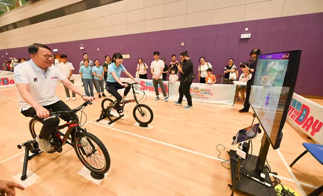 CE takes part in Sport For All Day 2026 (with photos/video) Source: HKSAR Government Press Releases
