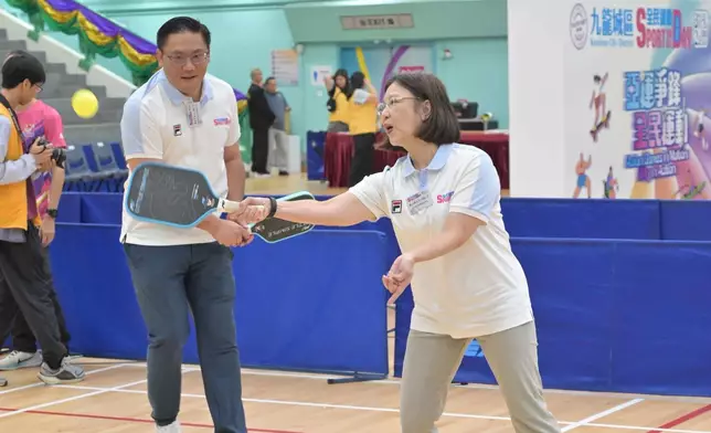 CE takes part in Sport For All Day 2026 (with photos/video) Source: HKSAR Government Press Releases