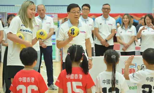 CE takes part in Sport For All Day 2026 (with photos/video) Source: HKSAR Government Press Releases