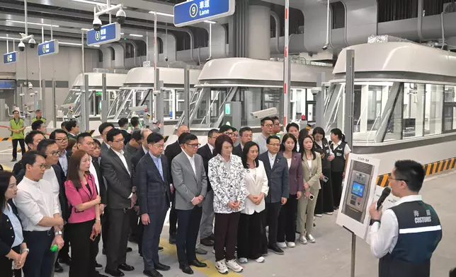 Remarks by S for S at meda session after touring Huanggang Port Hong Kong Port Area with LegCo members (with photos/video) Source: HKSAR Government Press Releases