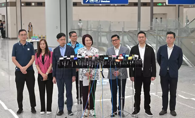 Remarks by S for S at meda session after touring Huanggang Port Hong Kong Port Area with LegCo members (with photos/video) Source: HKSAR Government Press Releases