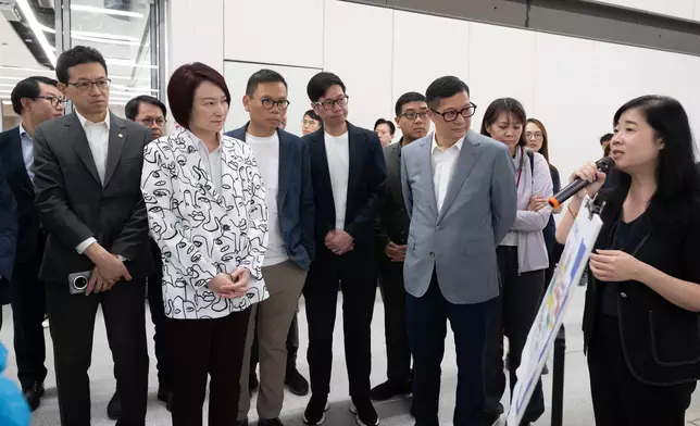 LegCo Members visit Huanggang Port Building Hong Kong Port Area Source: HKSAR Government Press Releases