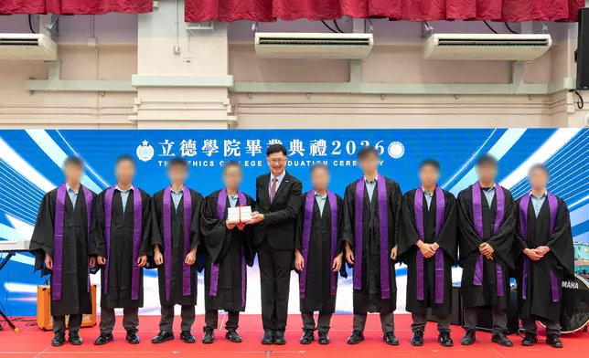 Ethics College holds third graduation ceremony Source: HKSAR Government Press Releases