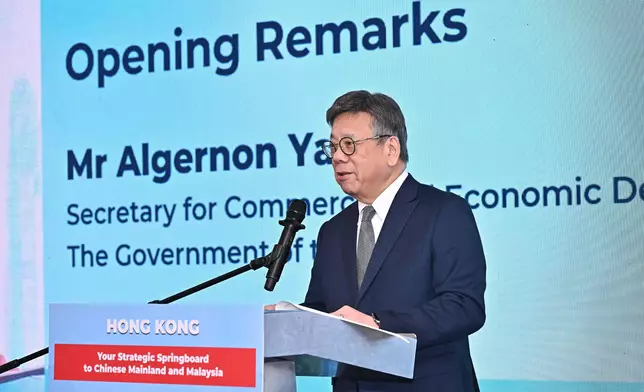SCED: Hong Kong as go global platform creates vast opportunities for both Mainland and Malaysian businesses Source: HKSAR Government Press Releases