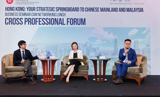 SCED: Hong Kong as go global platform creates vast opportunities for both Mainland and Malaysian businesses Source: HKSAR Government Press Releases