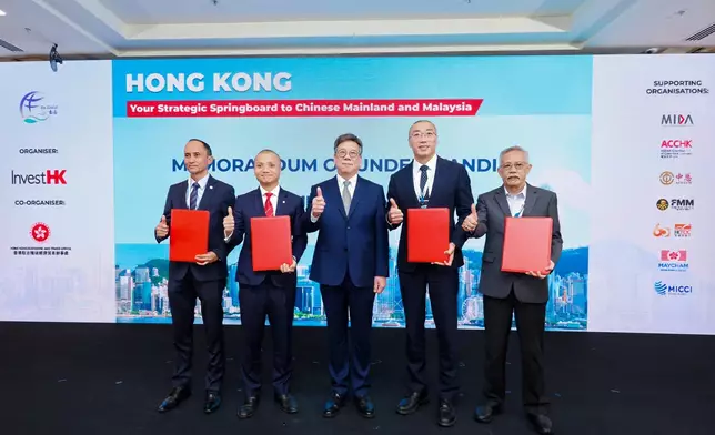 SCED: Hong Kong as go global platform creates vast opportunities for both Mainland and Malaysian businesses Source: HKSAR Government Press Releases