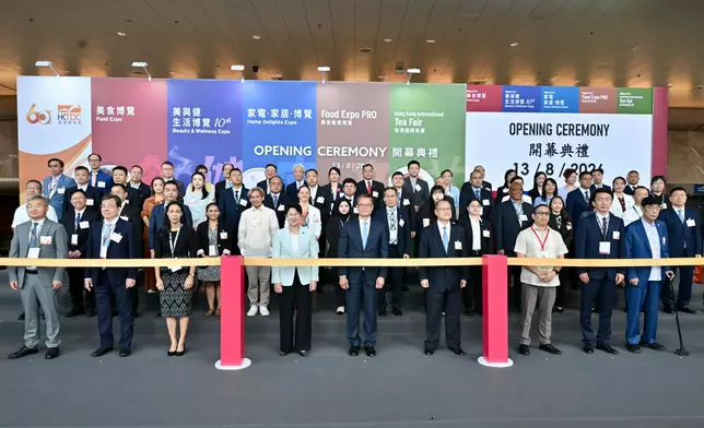 Speech by FS at Joint Opening Ceremony of HKTDC Food Expo PRO, Hong Kong International Tea Fair, Food Expo, Home Delights Expo and Beauty & Wellness Expo Source: HKSAR Government Press Releases