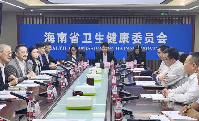 Secretary for Health leads delegation to commence visit to Hainan Province Source: HKSAR Government Press Releases