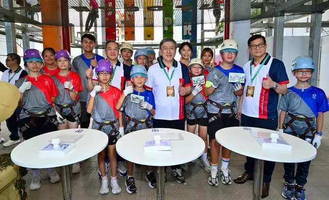 Opening ceremony of JPC Summer Camp 2026 held today Source: HKSAR Government Press Releases