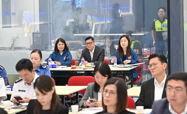 HKSAR Government conducts interdepartmental tabletop exercise for Huanggang Port Hong Kong Port Area Source: HKSAR Government Press Releases