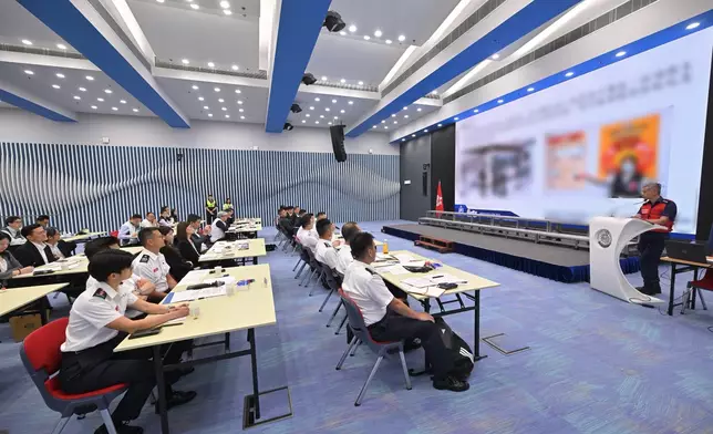 HKSAR Government conducts interdepartmental tabletop exercise for Huanggang Port Hong Kong Port Area Source: HKSAR Government Press Releases