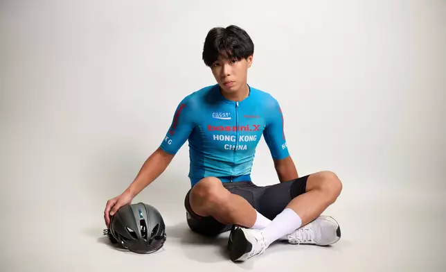 Cyclist Ma Yik-sin, Photo source: Lingnan University