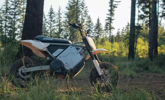 LiveWire S4 Honcho™ Trail pictured off-road in the Pacific Northwest.