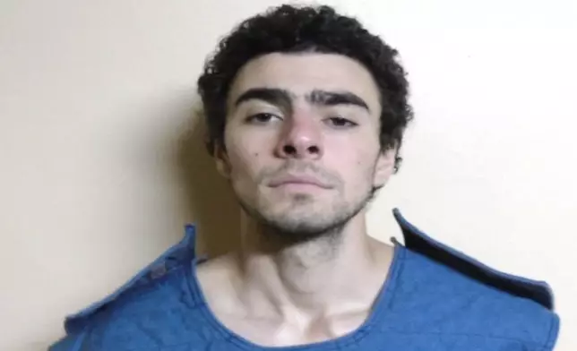 FILE - This booking photo released Monday, Dec. 9, 2024, by the Pennsylvania Department of Corrections shows Luigi Mangione, a suspect in the fatal shooting of UnitedHealthcare CEO Brian Thompson. (Pennsylvania Department of Corrections via AP, File)