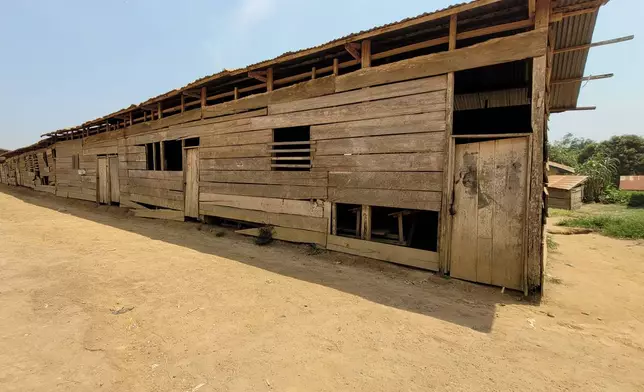 A view of a school in Ituri province, eastern Congo, Thursday, Aug. 27, 2026. (AP Photo/Constant Same Bagalwa)