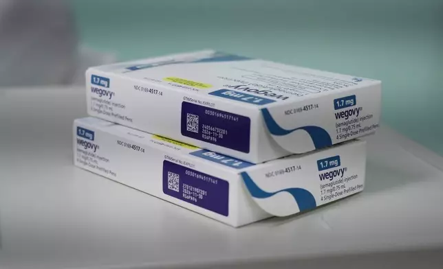 GLP-1 medication used in the polyendocrine metabolic ovarian syndrome trial Friday, July 10, 2026 in Aurora, Colo. (AP Photo/Brittany Peterson)