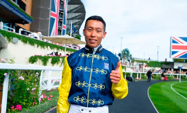 Vincent Ho makes his second appearance at the Shergar Cup. Photo source: HKJC