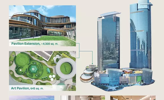 Enhancements of Plaza 66, Shanghai