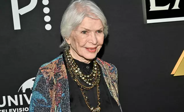 FILE - Ellen Burstyn attends the "Law & Order" 25th anniversary celebration in New York on Jan. 6, 2026. (Photo by Evan Agostini/Invision/AP, File)