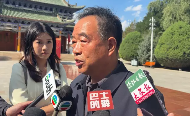 Du Yongsheng, former director of the Administrative Committee of the Red Army's Reunion Site in Huining and a docent of the CPC History, Photo by Bastille Post