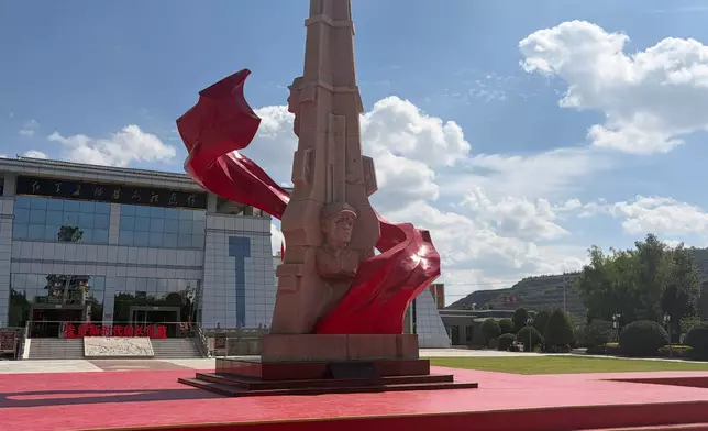 The Red Army Long March Victory Memorial Hall in Huining, Photo by Bastille Post