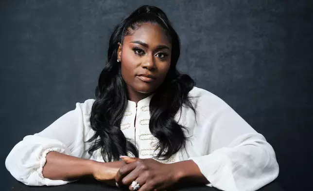 Danielle Brooks poses for a portrait to promote "If I Go They Will Miss Me" on Friday, Sept. 11, 2026, in Los Angeles. (Photo by Birdie Thompson/Invision/AP)
