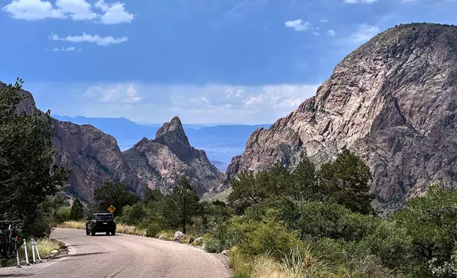 Big Bend National Park, Texas, is seen, Sept. 19, 2026. (AP Photo/Rebecca Santana)