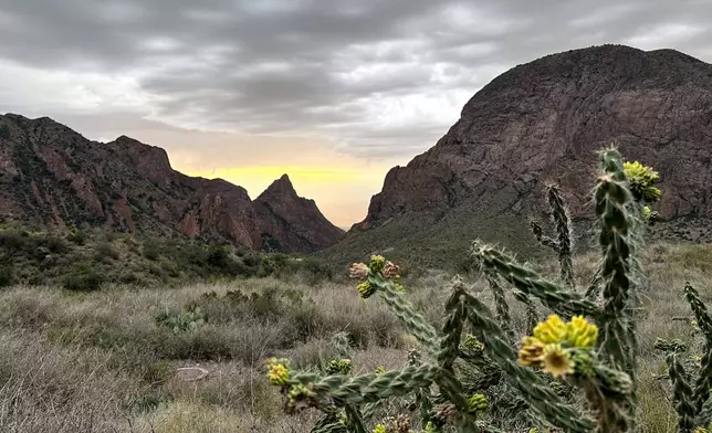 Big Bend National Park, Texas, is seen, Sept. 19, 2026. (AP Photo/Rebecca Santana)