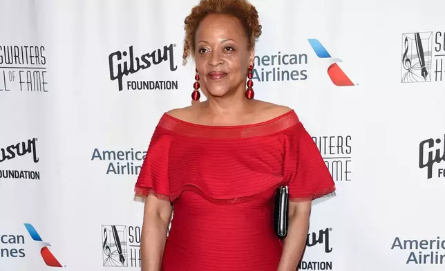 FILE - Singer Cassandra Wilson appears at the 48th Annual Songwriters Hall of Fame Induction and Awards Gala in New York on June 15, 2017. (Photo by Evan Agostini/Invision/AP, File)