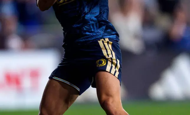 Philadelphia Union's Cavan Sullivan (6) reacts after his goal during the second half of an MLS soccer match against CF Montreal, Saturday, Sept. 5, 2026, in Chester, Pa. (AP Photo/Chris Szagola)