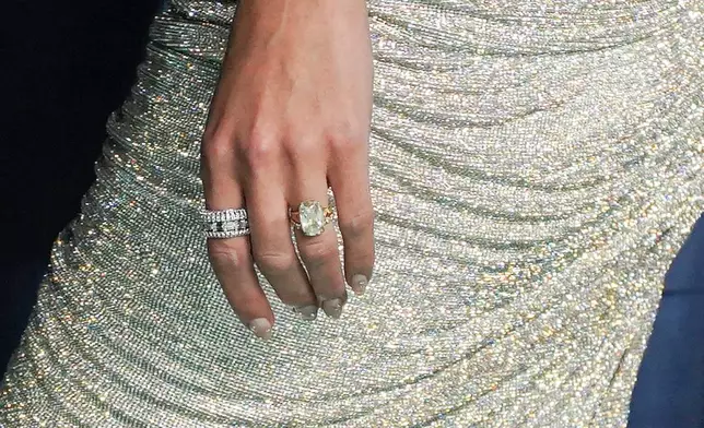 Taylor Swift arrives at the MTV Video Music Awards on Sunday, Sept. 27, 2026, at the Peacock Theater in Los Angeles. (Photo by Jordan Strauss/Invision/AP)
