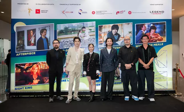Seven Hong Kong films were screened during the Hong Kong Film Gala Presentation in Phnom Penh, Cambodia, from September 4 to 6. Photo shows Hong Kong directors and actors attending the opening ceremony. Source: HKSAR Government Press Releases