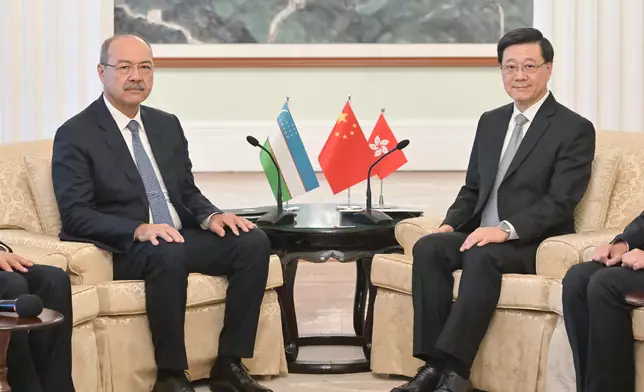 CE meets senior government officials attending 11th Belt and Road Summit Source: HKSAR Government Press Releases