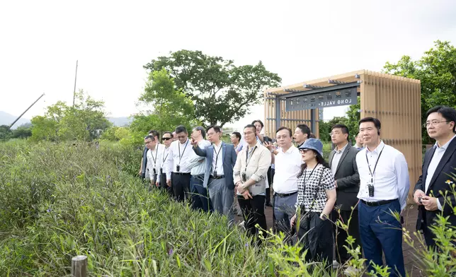 LegCo Members visit Kwu Tung North New Development Area in Northern Metropolis Source: HKSAR Government Press Releases